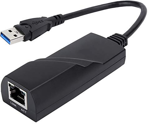 10/100/1000Mbps Gigabit Ethernet Adapter, USB 3.0 zu Ethernet Gigabit RJ45 LAN Adapter Konverter, LAN Wired Network Adapter Für 10/8/8.1/7/Vista