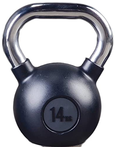 PIAOLING Fitness-Kettlebell, Kettlebell-Gewichte, leichte Griffgewichte für das Gesamtkörper-Fitness-Training (Größe : 14kg)