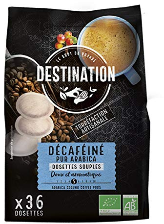 Destination - Décaféiné Pur Arabica Dosettes Souples X36 - Unité