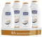 Neutro Roberts Bagnoschiuma Corpo Sensibile con Avena e Cocco, Ideale Per Pelli Sensibili, Ingredienti di Origine Naturale, Senza Sapone, Dermatologicamente Testato, 4 Flaconi da 600 ml
