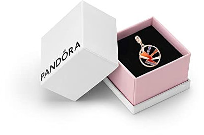 Pandora ME 14K Rose Gold-Plated Light Me Up Medallion Charm, With Gift Box