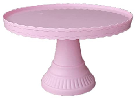 Dropfree Plastic Cake Stand Display Rack Wedding Decoration Birthday Cake Tray Dessert Cake Tools Birthday Dessert Tray, Pink