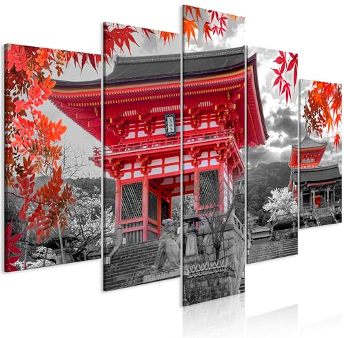 murando Acrylglasbild 200x100 cm 5 Teilig Wandbild auf Acryl Glasbilder Kunstdruck Moderne Acrylglas Platte Wanddekoration Geschenke Heimdekoration Glasbild d-C-0158-k-m