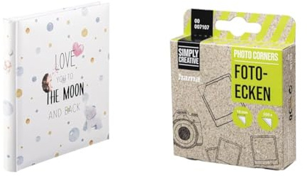 Hama Babyalbum To The Moon & Fotoecken 500 Stück