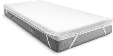 Sleezzz Vital wasserdichter Molton Matratzenschutz Fixspann, Inkontinenzunterlage waschbar, Nässeschutz, Matratzenschoner, rutschfest Kleinkind- & Vorschulbetten, Kinder Matratzenauflage (80 x 200 cm)