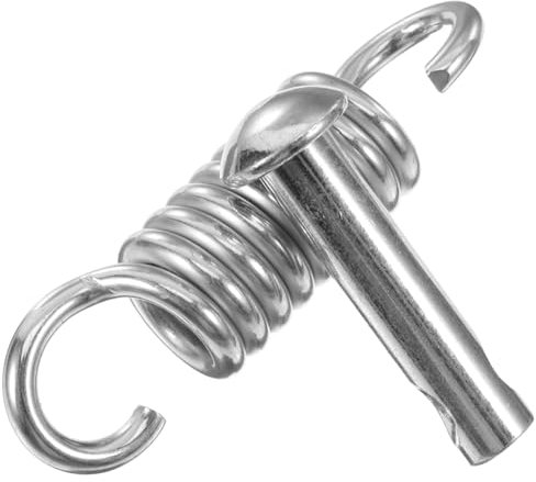 BESPORTBLE 1 lot de crochets pour chaise d'extérieur à suspendre - Crochet à ressort robuste - Hamac à ressort - Balançoire de porche - Balançoire de trampoline et ensemble de broches