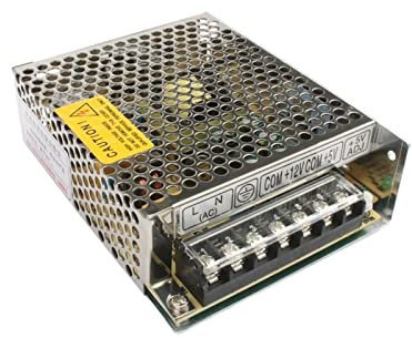 BASSFLY Fuente de alimentación conmutada Fuente de alimentación de Salida Dual 25W 5V 2A 24V 0.5A Power Suply D-25B Convertidor de CA DC D-25A 5V 2A 12V 1A Bajo Consumo de energía(D-25A 5V 24V)