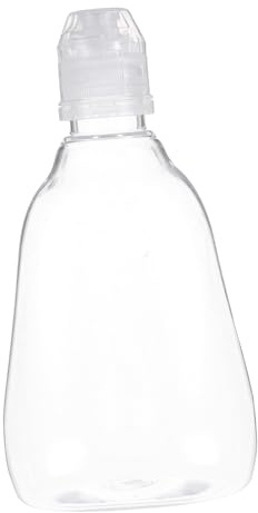 BUGUUYO Botella De Miel Contenedor De Condimentos Compresible Tapón De 500 G Tarro De Miel Para Viaje