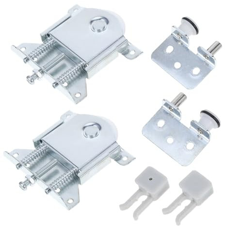 HOMOCONO 4pièces Roulettes De Porte Coulissante Nylon Avec Roulements à Billes Pour Et Placards Accessoires De Remplacement Pour Systèmes De Glissement