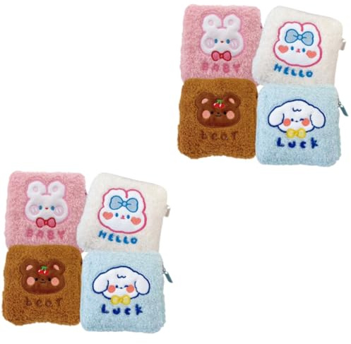 SHERCHPRY 2 series Bolsa Para Guardar Toallas Sanitarias Bolsa Para Compresas Bolsa Pequeña Para El Período Bolsa Para Toallas Sanitarias Compresas Femeninas Reutilizables 4 piezas x 2