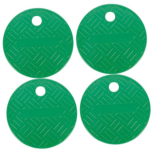 TOYANDONA 4 Stück Valve Box Deckel Sprinkler Ventil Abdeckung Garten Bewässerung UV Beständig Langlebig Leicht Korrosionsfest Einfache für Bewässerungsventile im Außenbereich