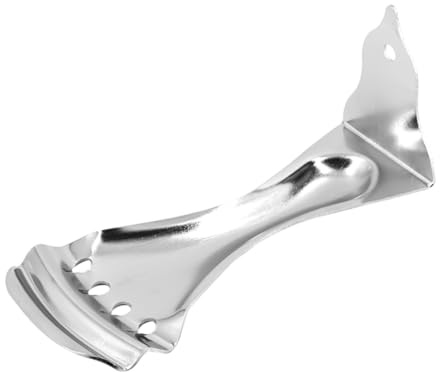 Gitarren Ersatz Saitenhalter 4 Saiten für Resonatorgitarre | Metall, Silber, Modell, für Gitarrenspieler, Elegantes Design, Robust, Passendes Zubehör für Instrumente