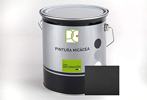 PINTURA METALICA EFECTO FORJA (6 KG., NEGRO)