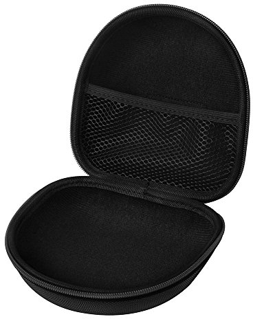 Malayas Hard Shell Headphone Case, Headset Protective EVA Pouch Travel Bag compatible Marshall Major I/Major II/Bluetooth On-Ear Headphones (Black)
