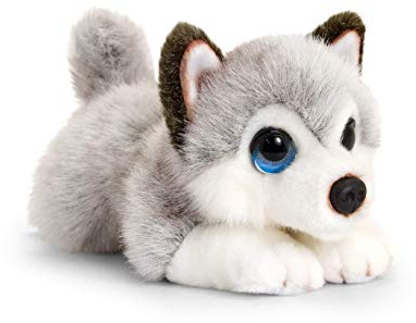 Keel Toys 25 cm signatur kramad valp husky