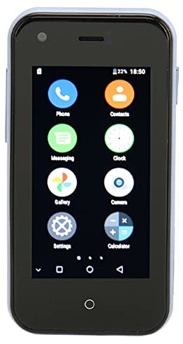 Mini Smartphone D18 per Bambini, Cellulare Tascabile per Studenti 3G da 2,5 Pollici, Telefoni Cellulari Quad WiFi da 1 GB e 8 GB, Ottimo per Bambini e Studenti (#2)