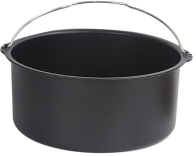 VINTORKY 1Stk Luftfritteuse Air Fryer Backform ofen airfryer pfanne Backofenpfanne Profi Air Fryer Ofenpfanne küchengeräte küchenutensilien black-ish kue Antihaft Kuchenkorb abgeben Zubehör