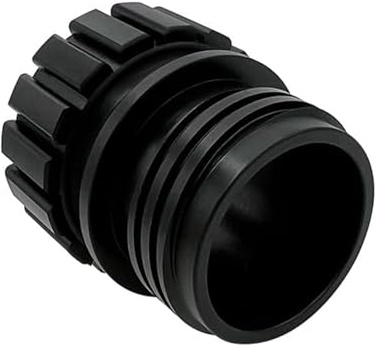 Pnuokn Soda Maker Zubehör Adapter für Sodastreams Glasflaschen, Schwarz