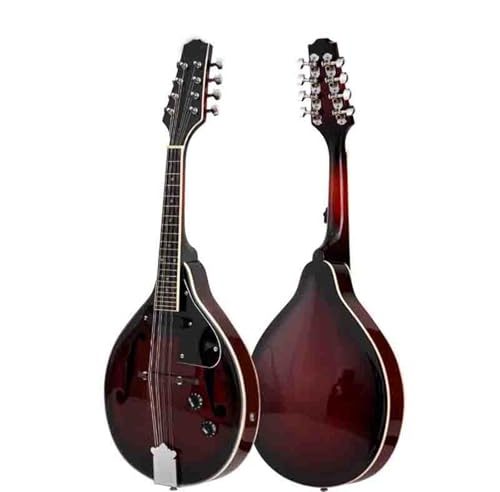 Mandolina Musical Instrumento Musical Mandolina De Ocho Cuerdas Mandolina Eléctrica Guitarra Instrumento Popular(Electric mandolin)