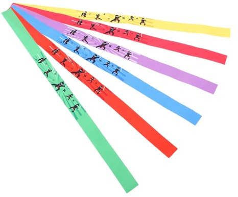 Supvox 6stücke Karate Stirnband Ninja Stirnband Japanische Stirnbänder Stirnbänder Für Männer Samurai Für Training Und Kochkostümzubehör