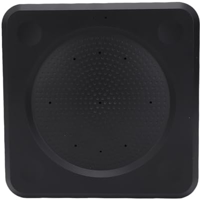 Annadue Microphone USB de Conférence, Micro de Bureau D'ordinateur avec 6 Micro Diamètre de Pick-up de 10 Mètres Diamètre à 360 Degrés Réduction du Bruit pour la Réunion en Ligne,