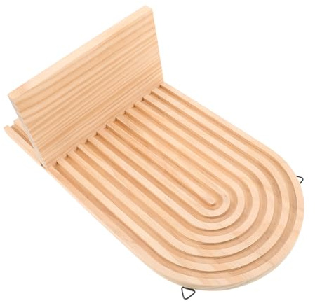 Mobestech Mensola Candele da Parete in Supporto Sospeso Multifunzione per Candele e Decorazioni Finitura Naturale per Farmhouse Facile da Pulire per Spazi Compatti