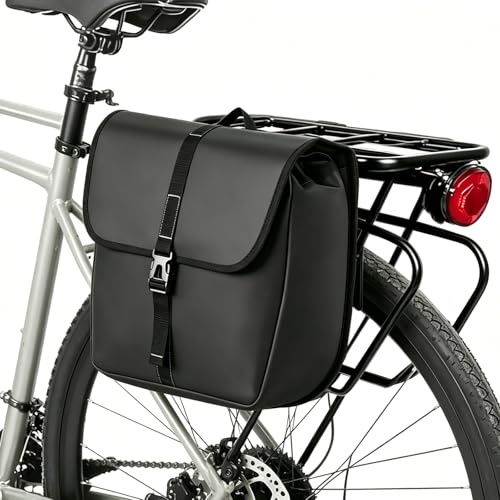 FARYODI Cykelväskor för bagagehållare, 40 l vattentät bagagehållare väska med bärhandtag, cykelväska, bagagehållare bak för cykelpendlare, turer för vägcykel, e-cykel och MTB