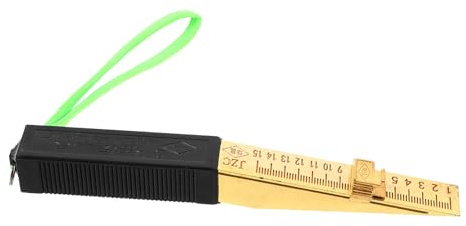 Healeved Calibro Spessimetro Portatile per Misurazione del Divario e Planarità, Strumento di Misura Professionale Compatto per Ispezioni Ingegneristiche e Test Angolari (precisione 0,2 Mm)