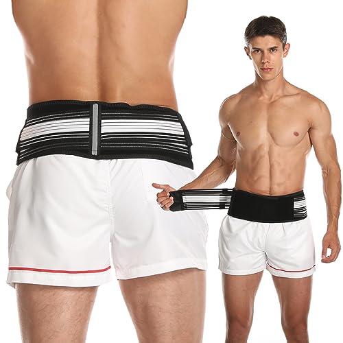Paskyee Ceinture de sciatique pour soulager le mal de dos et la sciatique pour les hommes et les femmes - Soulagement de la sciatique, du bas du dos, de l'articulation Si et de la douleur pelvienne