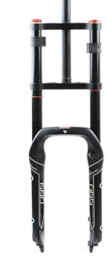 KANGXYSQ Doppelte Schulter Gabel 20 Zoll, ATV Fetter Reifen Pneumatisch/Ölfeder Federgabel (Color : Oil Spring Version)