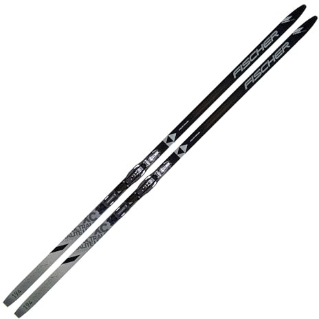 Fischer Skis de fond – Ski de fond – Ski de fond classique – Ski nordique – Ultralite Crown EF – Taille : 194 cm – Avec fixation Control Step-In IFP (NNN)
