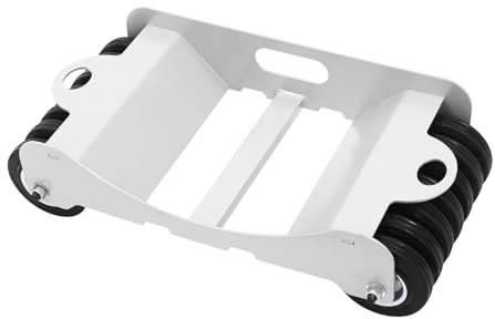 60 x 32,9 x 17 cm, gato de maniobra multifunción para coches, coches, camiones y ruedas para cambio de neumáticos, con 14 ruedas, 4500 libras