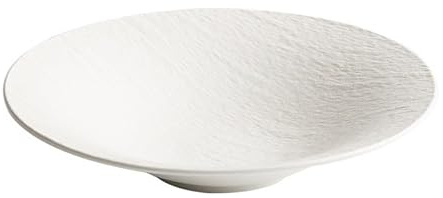 Ensembles D'assiettes de Cuisine Assiette creuse en céramique créative et caractéristique for hôtel, assiette creuse occidentale givrée noire et blanche, bol à soupe for la maison Ensemble d'assiettes