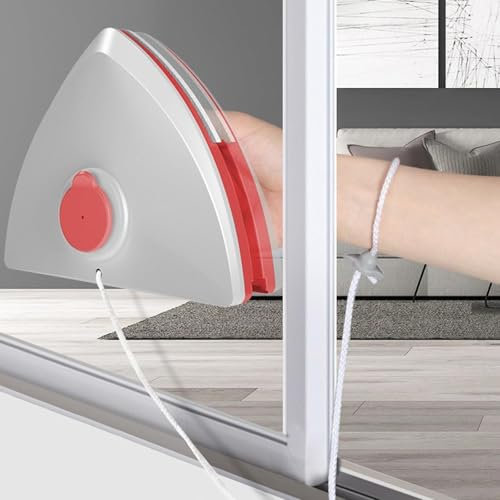 Nettoyeur magnétique pour vitres - Essuie-glace rempli d'eau - Outil de nettoyage double face - Outil de nettoyage pour vitres domestiques