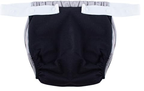 TEMOOUES Breathable Cotton Adult Bladder Control Pad Protectors AntiLeakage Incontinences Underwear Comfortable Discreets L/XL Size Cotton Leak Proof Pad