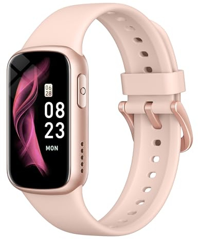 Asmoda Fitness Tracker mit Bluetooth Anrufe, 1,47 Zoll HD-Display Fitnessuhr mit 130+ Sportmodi, Smartwatch mit Herzfrequenz Schlafmonitor Schrittzähler, IP68 Wasserdicht Fitnessuhr für Damen Herren