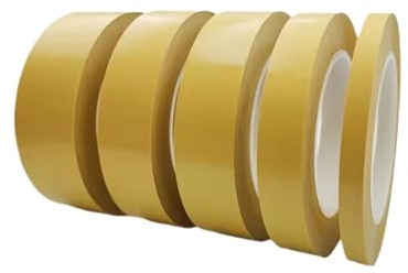 EZAGBPJK Nastro Biadesivo Ultra Sottile e Resistente, Pet Trasparente Senza Cuciture al Calore(50mm)