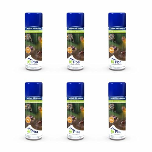 | Adybac 1001 | Insecticida Descarga total | Ovicida y larvicida | Chinches, cucarachas, hormigas, avispas, moscas y polillas | 6 unidades |