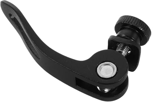 Veemoon Collier Design à Dégagement Rapide de Serrage Rapide pour Tige de Selle de Vélo Support Stable Pliant en Plastique et Métal Noir pour Activités en Plein Air