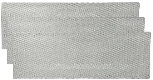 vhbw 3 x filter metallfettfilter ersättning för Electrolux 50230537008 för köksfläkt – 43,5 x 14,8 x 0,5 cm, metall