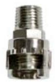 Raccordo con dado fresato 1/4 M