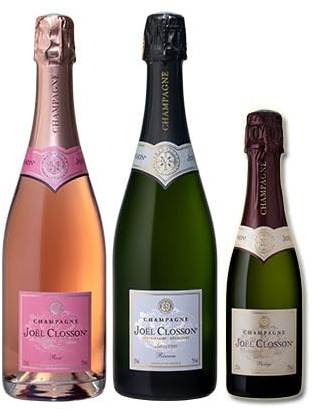 Lot de 2 Bouteilles de Champagne + 1 Gratuite - Joël CLOSSON® - DIRECT PRODUCTEUR