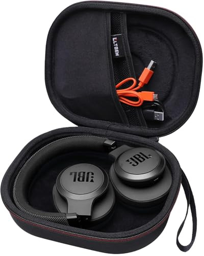 LTGEM Case Compatible with JBL Tune 770NC / 510BT / 720BT / 520BT / 520C / 670NC, for JBL Live 770NC / 670NC / 680NC / 780NC Headphones, Black