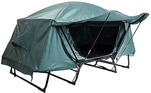 Campingzelt, ultraleichtes Outdoor-Pyramidenzelt, Camping-Tipi-Zelte, 1-Personen-/2-Personen-Rucksack, wasserdichtes Doppelschichtzelt, ideal für Camp