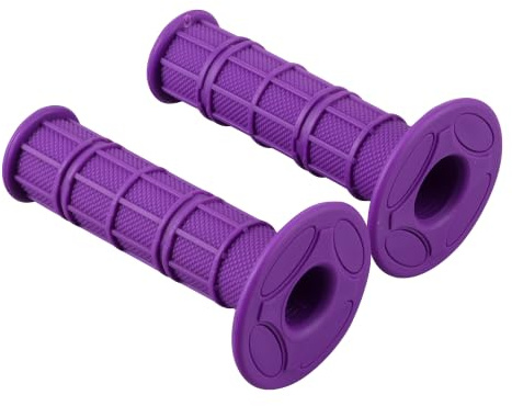GOOFIT Lila 22mm Standard 7/8 Twist Gasgriff Griffe Ersatz für XR 50 KLX SSR MX CRF150F CRF230F CRF250F CRF450F ATV Pocket Bike