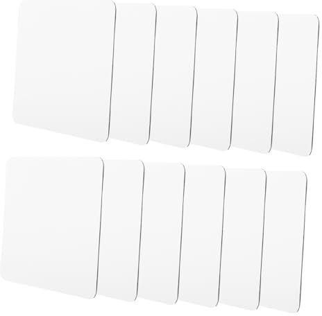 KITANDOVE 25pezzi Base Per Torte Quadrate Cartone Spesso Supporto Riutilizzabile Per Torte Mousse e Dessert Per Compleanni e Feste
