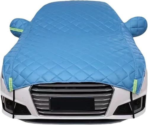 Hagelschutz Auto für Ford Fiesta 2008-2024, Halbgarage Für Auto, Abdeckung Wasserdicht & Staubdicht Wetterfeste Autoabdeckung Atmungsaktiv