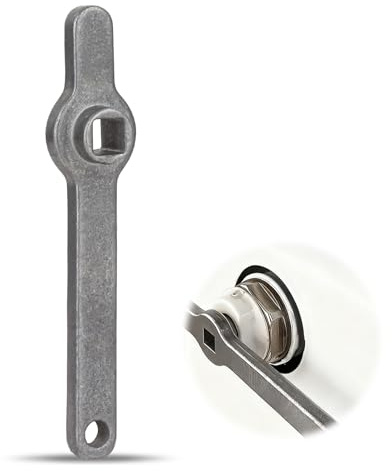Radiator Key Stainless Steel Radiator Valve Wrench with 5mm Hole Durable Tool for Heating System Maintenance Compatible with Most Radiators Ideal for Home Office Use