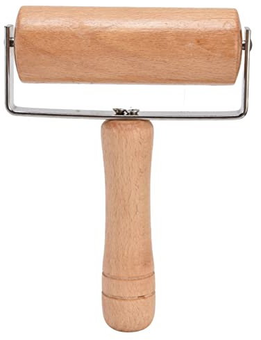 ANKROYU Rullo per pizza Multifunzionale Lucidatura fine Superfici più lisce Pratico rullo per pizza per pasticceria in legno per pasticceria domestica Utensile da professionale pe