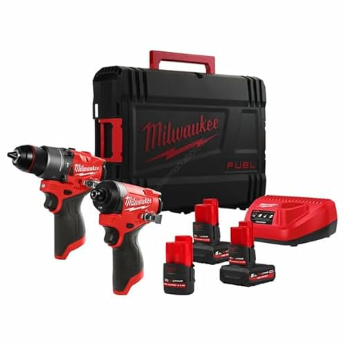 Milwaukee Duo visseuse - visseuse à chocs M12 FPP2A2-5253X - MILWAUKEE - 4933492513